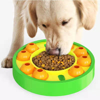 Pawzzle™ Pet Slow Feeder Spinner - Interactive Dog Puzzle Toy for IQ Training and Slow Eating - Durable and Non-Slip 