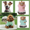 CozyCanine Couture Skirt: Stylish green dog skirt with hood and fleece lining for small dogs. Winter fashion 