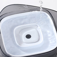 No-Spill Pet Water Bowl - AquaFlow™: Mess-Free Hydration for Dogs & Cats, Floating Tray, Detachable Design, 47oz Capacity