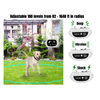 Wireless Electronic Pet Fence System - Reliable Containment for Dogs - Rechargeable Collar - Waterproof - Large Signal Range