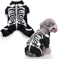 Pet Halloween Party Apparel - SkelePaws™ Cosplay Costume.