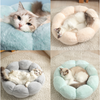 CozyFlower Pet Haven Bed: Warm & Luxurious Cotton Plush, Breathable Design | Ideal for Cats & Dogs