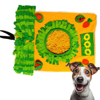 "Durable Dog Snuffle Mat for Mental Stimulation and Slow Eating | Pet-Friendly Materials | Relieve Boredom