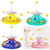 Multifunctional Cat Toy Windmill Turntable, Trackball, Food Dispenser, Interactive Stick  Engage & Entertain Your Kitty!