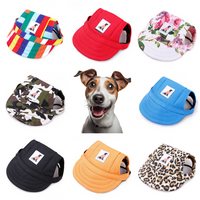 SunPaws™ Baseball Cap for Pets - Stylish, adjustable hat with ear holes for sun protection and outdoor adventures.