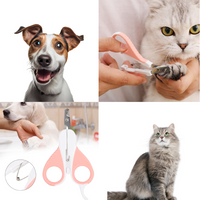 Premium Cat Nail Clippers with Sharp Blade and Safety Guard - Pain-Free Trimming for Cats, Kittens, and Small Dogs