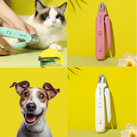 PawPerfect LED Nail Trimmer: USB Rechargeable Clipper with LED Light for Precise Pet Nail Grooming