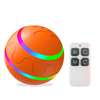 Interactive Pet Toy  Self-Rotating, LED Durable - PurrfectPlay WobbleBall - Ideal for Dogs, Cats - Waterproof - Compact Size