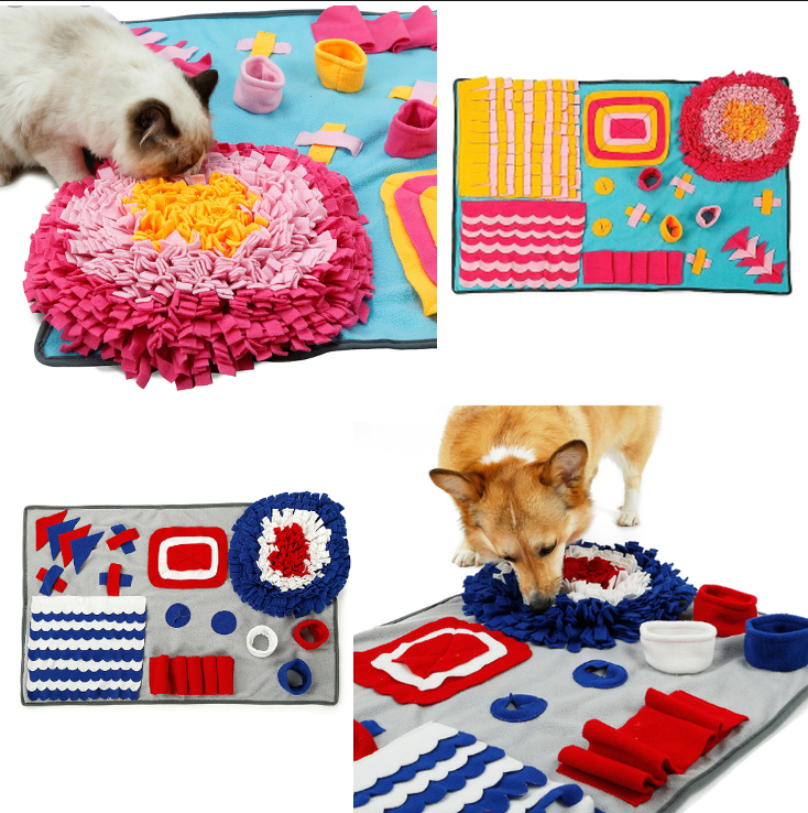 ScentSafari Interactive Pet Snuffle Mat - Engaging, Durable, and Stimulating Dog and Cat Toy