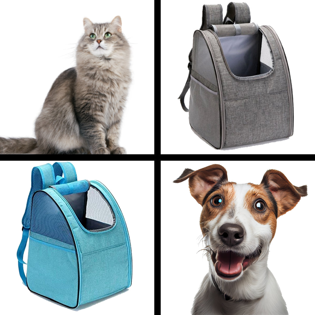 BreezePaws™ Backpack - Breathable Pet Carrier for Comfortable Travel