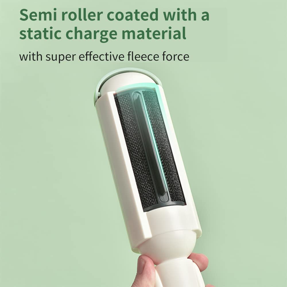 Effortlessly remove pet fur with FurGonePro™ Roller: Reusable, ergonomic, versatile usage. Say goodbye to pesky pet hair!