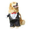 Elegant Dog Wedding Costume: Princess Dress or Tuxedo Suit for Small to Medium-sized Dogs