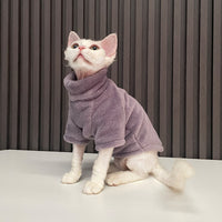 Fuzz Free™ Fashion: Stylish Hairless Cat Clothing Collection.