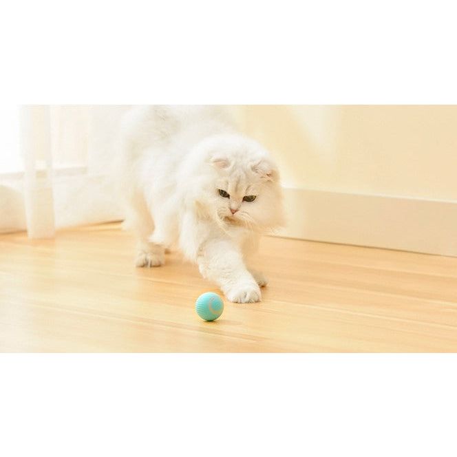 Interactive Toy for Pets: Auto-rotating ball for endless playtime joy!