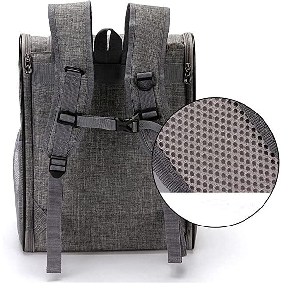 BreezePaws™ Backpack - Breathable Pet Carrier for Comfortable Travel