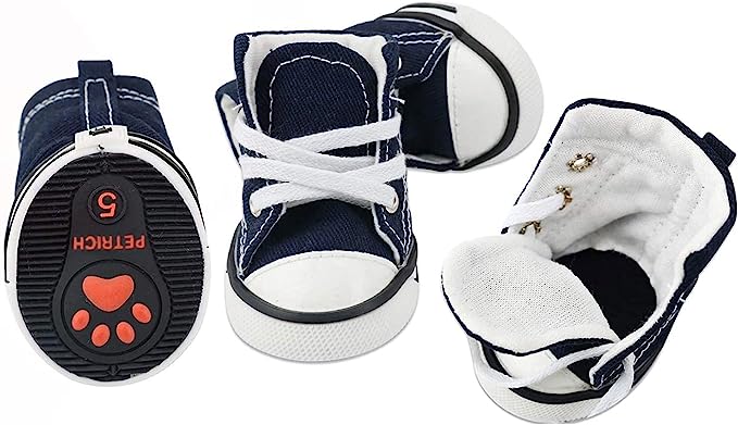 PawTreads™ Canvas Dog Sneakers: Active Lifestyle!