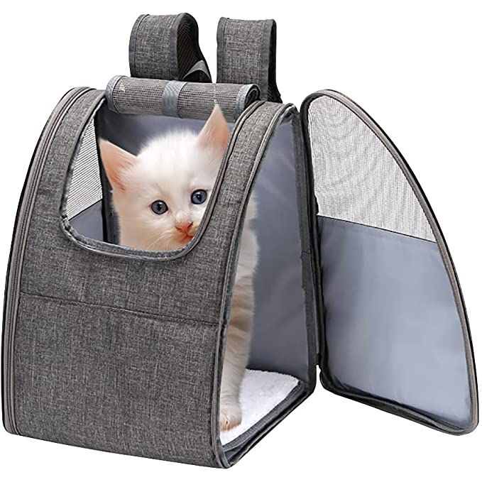 BreezePaws™ Backpack - Breathable Pet Carrier for Comfortable Travel