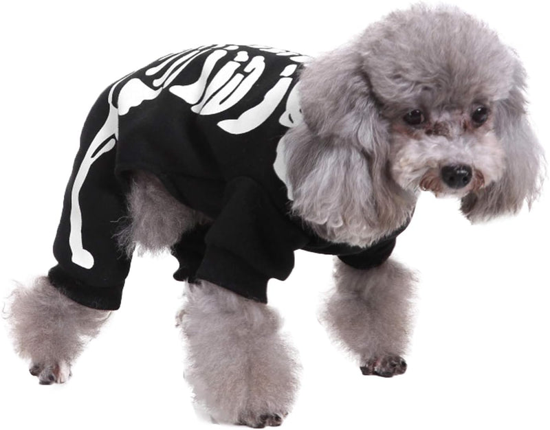 Pet Halloween Party Apparel - SkelePaws™ Cosplay Costume.