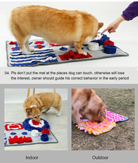 ScentSafari Interactive Pet Snuffle Mat - Engaging, Durable, and Stimulating Dog and Cat Toy