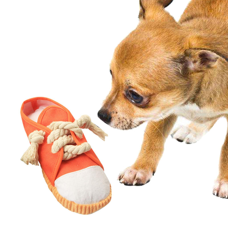 Interactive pet toy: Squeaky Sneakers by Pet Paws - entertain and stimulate your furry companion!