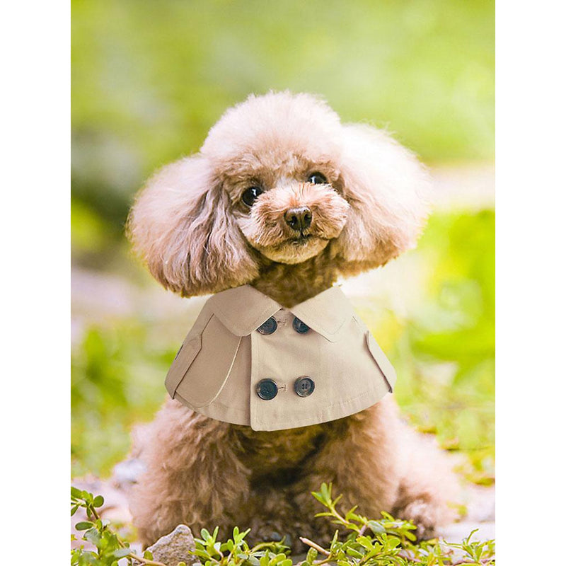 Stylish and Waterproof British Trench Coat for Dogs - CosyPup™ Winter Apparel