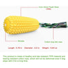 Interactive Corn Toy with Squeaker for Active and happy Dogs Durable & Safe for All Breeds