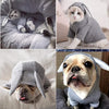 Warm and Playful Rabbit Ear Dog Hoodies: Make Your Pet Stand Out in Style.