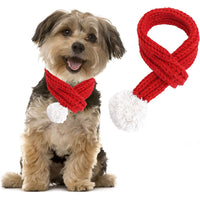 Elevate your pet's style with the PawfectWrap™ Pet Scarf - Premium Wool Cat and Dog Accessory for Fashionable Comfort.