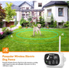 Wireless Electronic Pet Fence System - Reliable Containment for Dogs - Rechargeable Collar - Waterproof - Large Signal Range