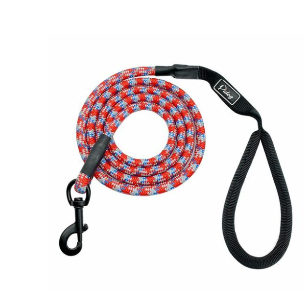 GloPet™ Reflective Nylon Pet Leash - Fashionable and Functional.