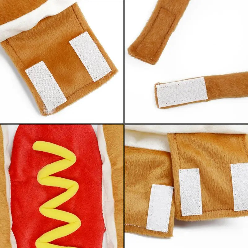 Halloween Hot Dogger Costume for Dogs: Get your furry friend ready for trick-or-treating fun