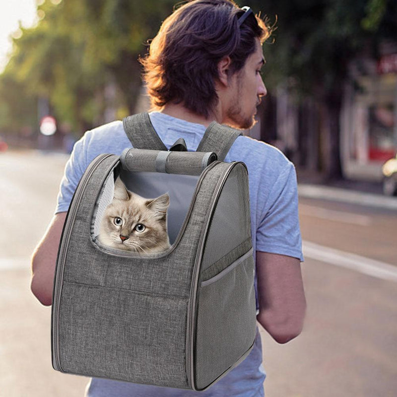 BreezePaws™ Backpack - Breathable Pet Carrier for Comfortable Travel