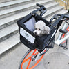 Enjoy bike rides with your furry friend using the PetCycle Carrier™ Bike Basket - safe and convenient pet transportation!