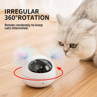 SpinKitty™ Interactive Laser Toy: Engaging and Entertaining Toy for Cats