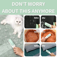 Effortlessly remove pet fur with FurGonePro™ Roller: Reusable, ergonomic, versatile usage. Say goodbye to pesky pet hair!