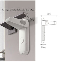 Childproof Door Lever Lock - PawGuard™ Pet DoorLock - Easy Installation - Safety for Kids & Pets"