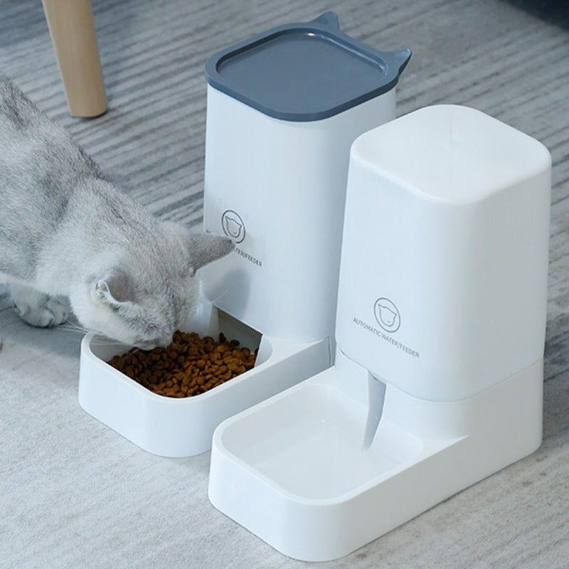 PawsomeFlow™ - Feeder & Waterer | Large Capacity | Automatic Refill | Easy to Clean | Durable Construction