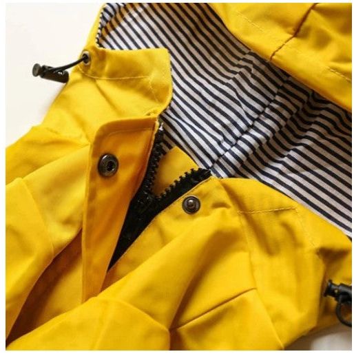 RetroRuff ™Raincoat: Classic Look with Modern Waterproof Performance