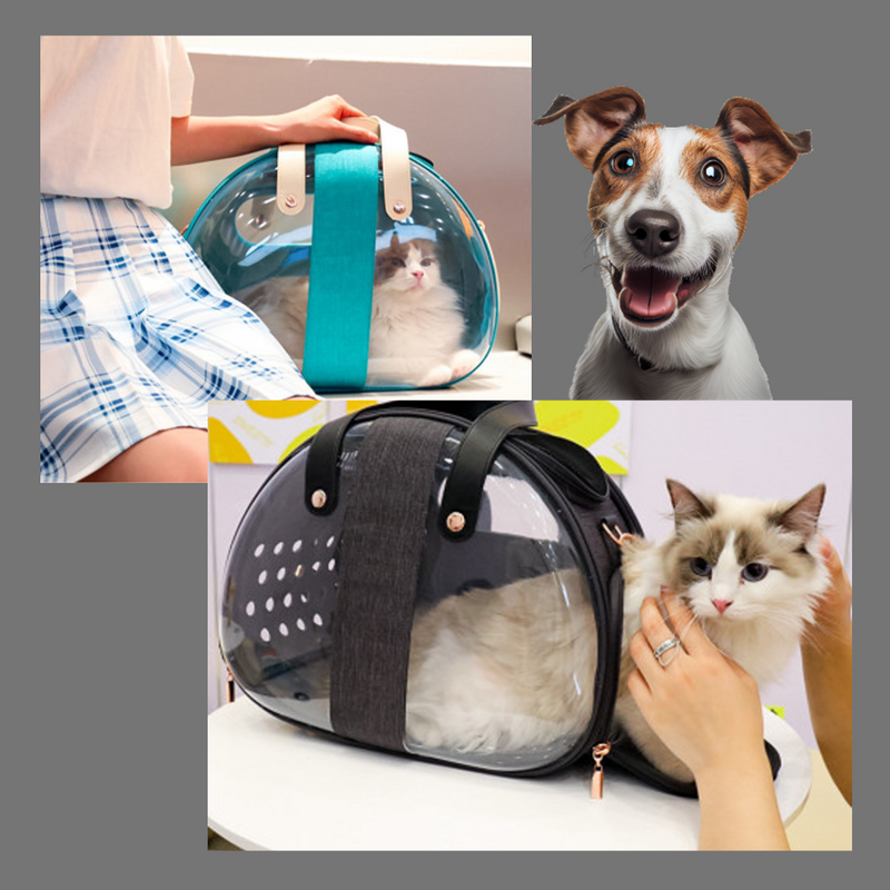 Convenient and comfortable PawVue Pet Carrier™ Backpack - travel in style with your furry friend!