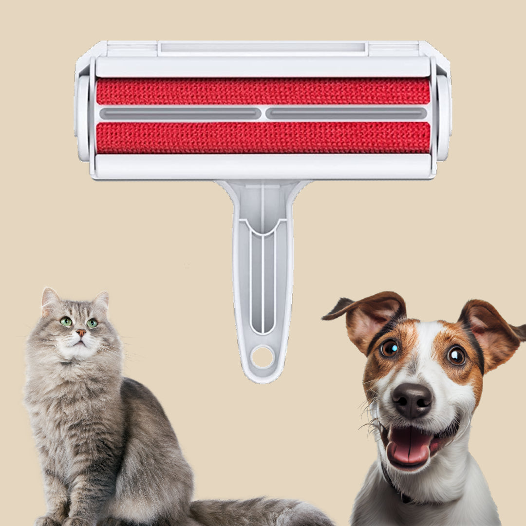 FurAway Pet Hair Zapper Reusable Self-Cleaning Pet Hair Remover Roller  Efficiently Removes Cat and Dog Hair - Durable Design