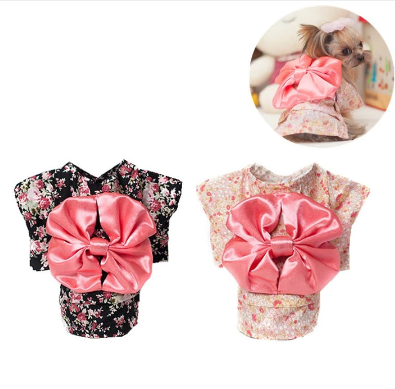 Petal Pups™: Floral Kimono Couture for Pets - Fashionable & Fabulous!