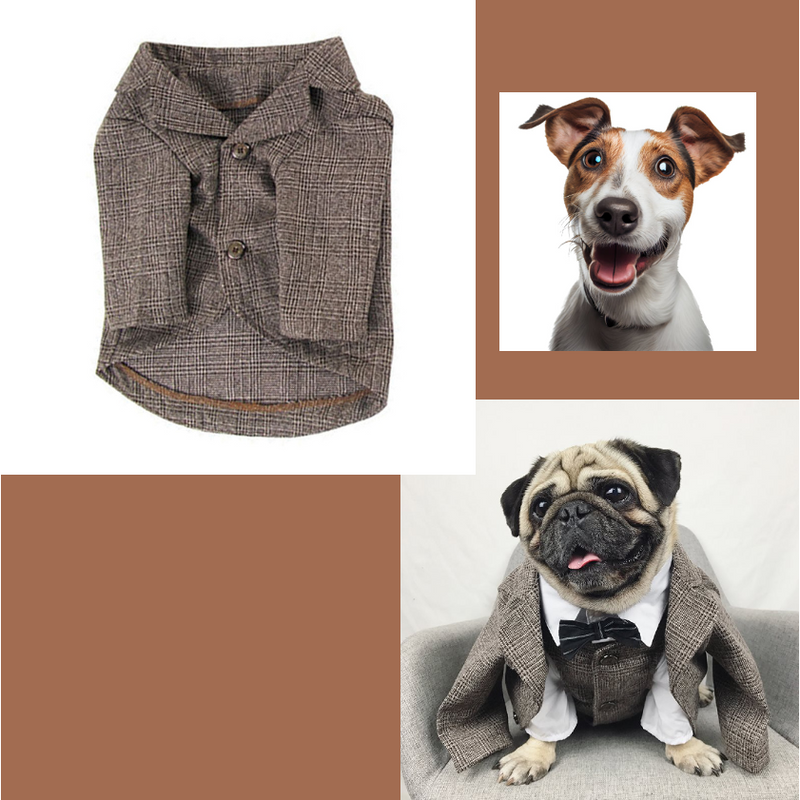 Dapper Dog Formal Wear: Stylish pet wedding attire and tuxedos for dogs | High-quality fabrics and exquisite craftsmanship