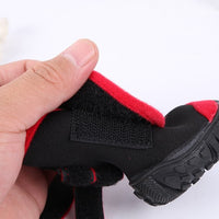 Waterproof Pet Boots for Medium to Large Dogs - Labrador Husky Warm Dog Shoes with Rugged Anti-Slip Sole - 3 Colors