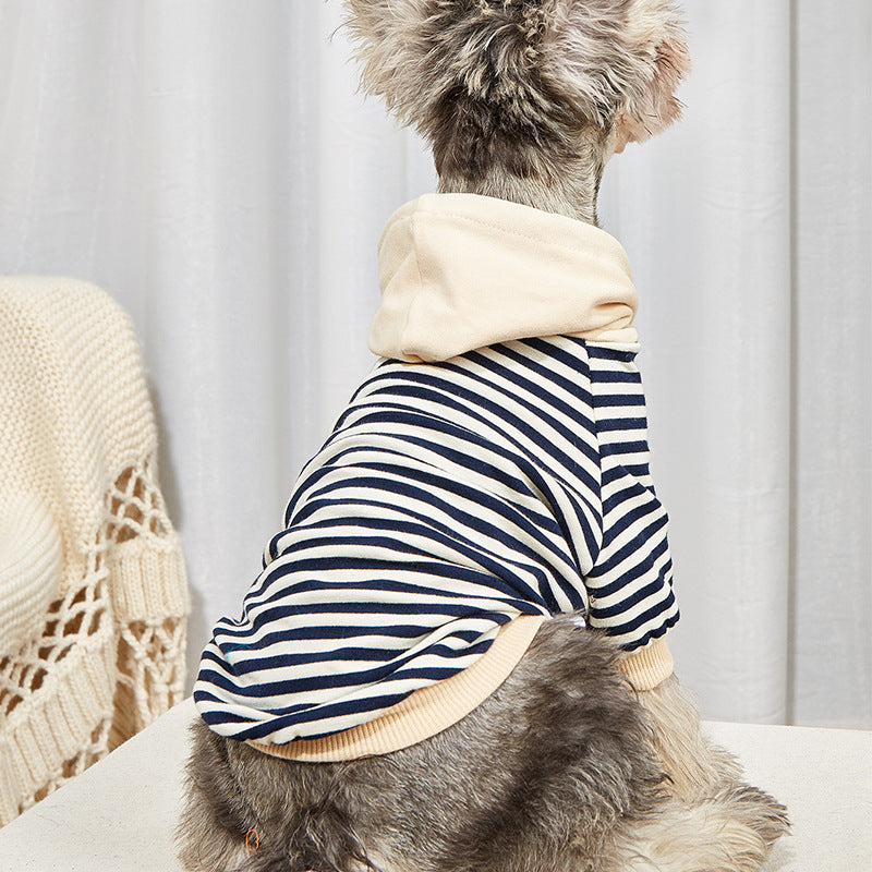 PawfectStripe™ Hoodie: Stylish Pet Fashion for Comfy Adventures!