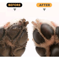 PawSpa Pet CleanPaws: Portable Dog Paw Cleaner - Mud, Dirt, and Sand Remover - Easy to Use and Clean - Durable Silicone 