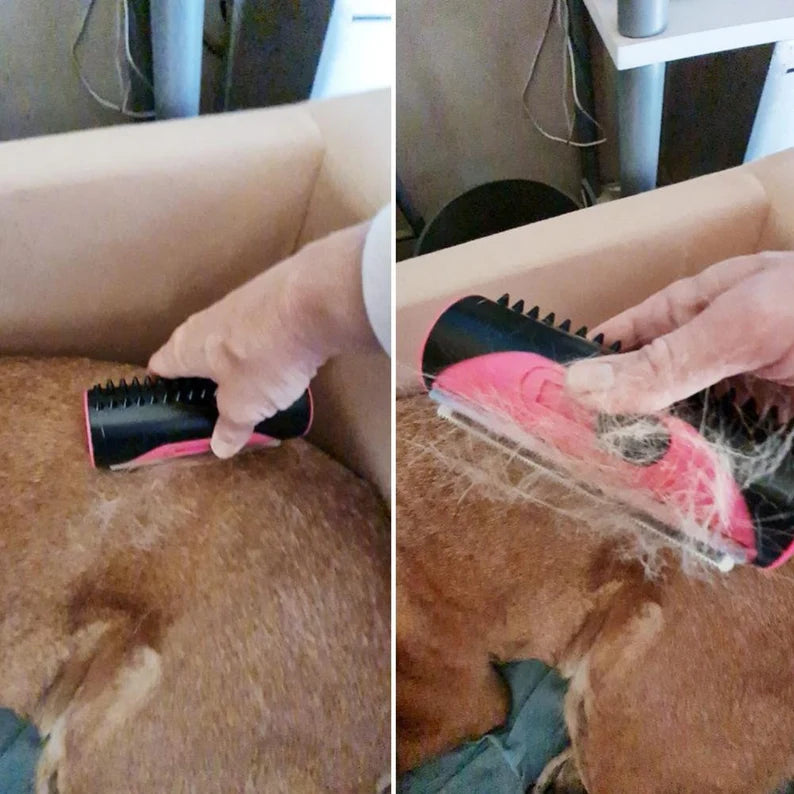 Say Goodbye to Pet Hair: Pet Hair Comb Lint Roller.