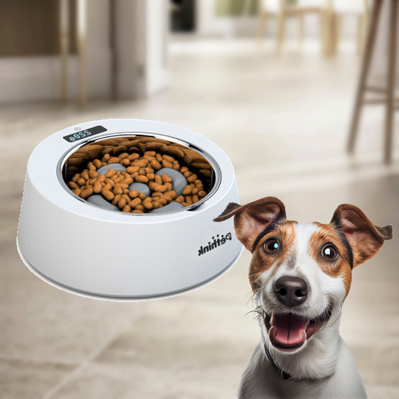 Intelligent Pet Dog Weighing Bowl Feeder: Precise portion control for optimal pet nutrition