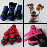 Waterproof Pet Boots for Medium to Large Dogs - Labrador Husky Warm Dog Shoes with Rugged Anti-Slip Sole - 3 Colors