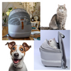 Portable Travel Backpack  Spacious, Breathable  for Outdoor Adventures Durable & Lightweight  Ideal for Small Dogs & Cats