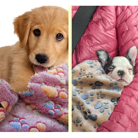 CozyPaws™ Pet Blanket: All-Season Coziness for Your Furry Friend.